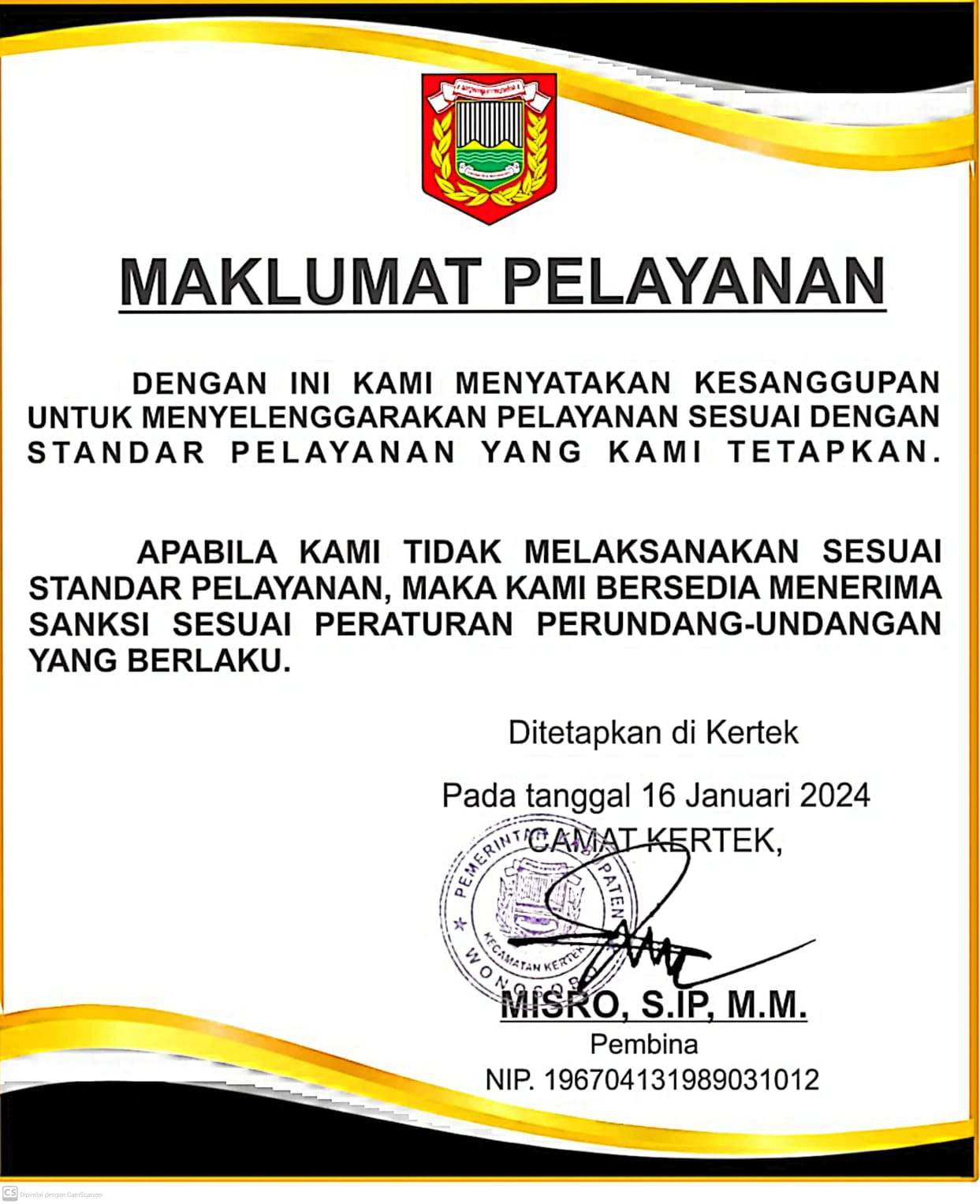maklumat-pelayanan-kecamatan-kertek